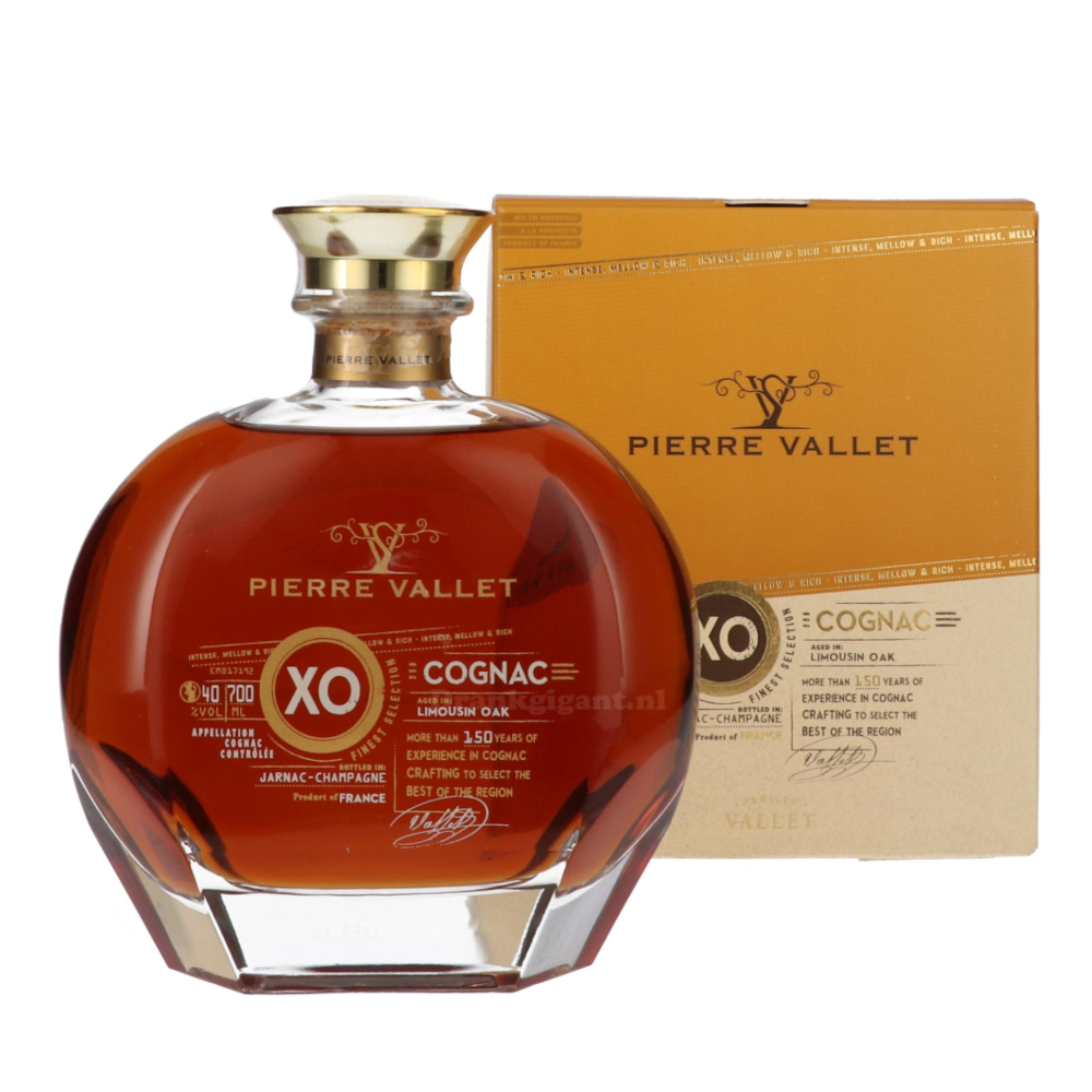 Koniak Pierre Vallet XO 40% 700 ml kartonik