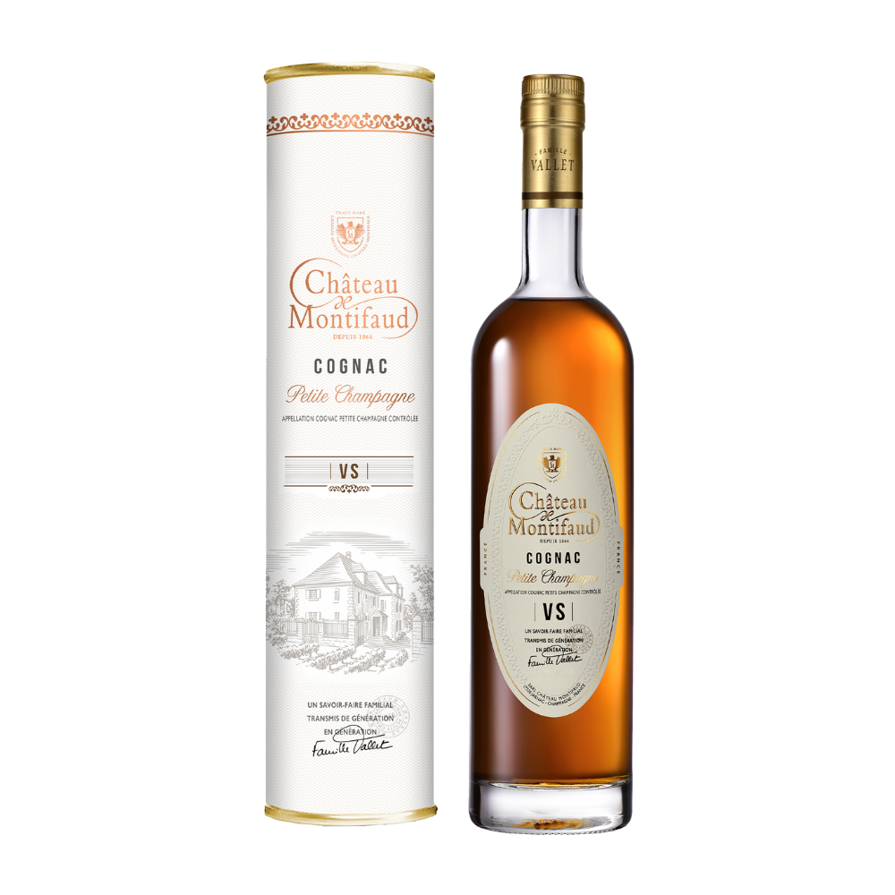 Koniak Chateau Montifaud VS Ariane 40% 700 ml + kartonik