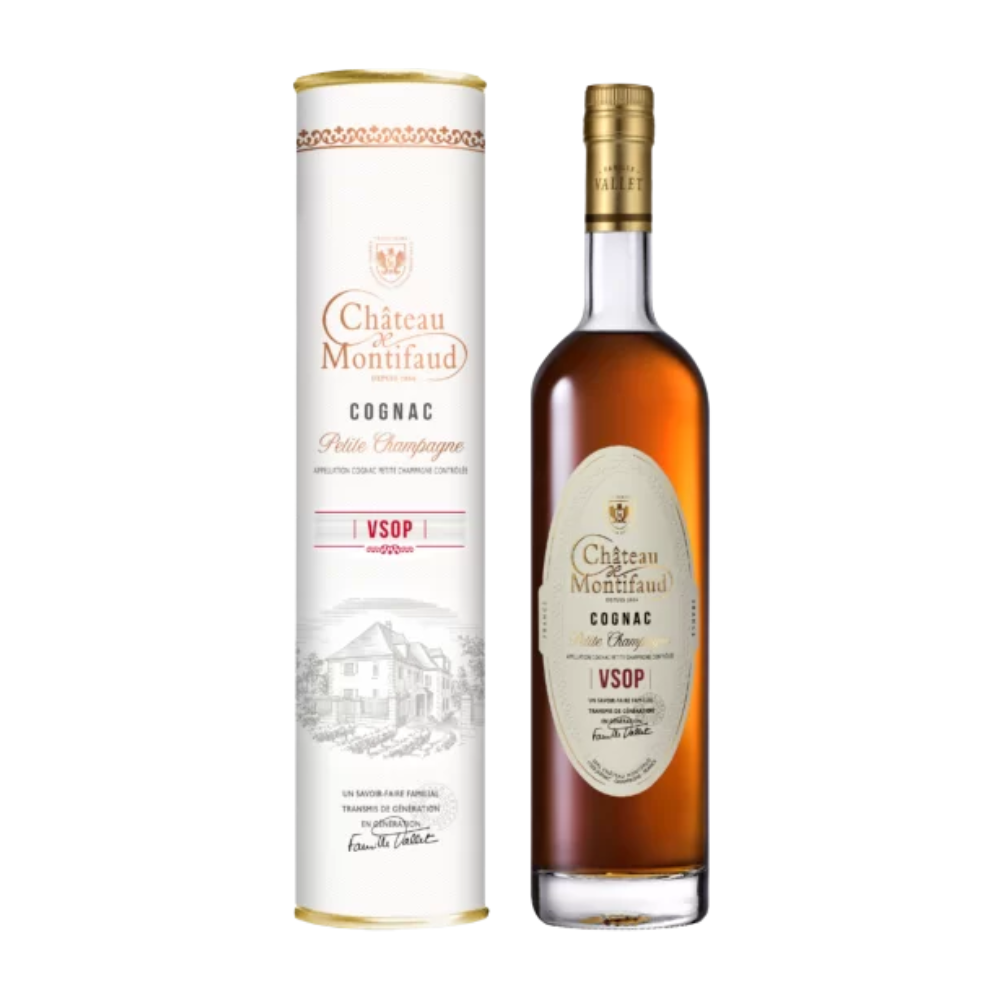 Koniak Chateau de Montifaud VSOP Ariane 40% 700 ml + kartonik