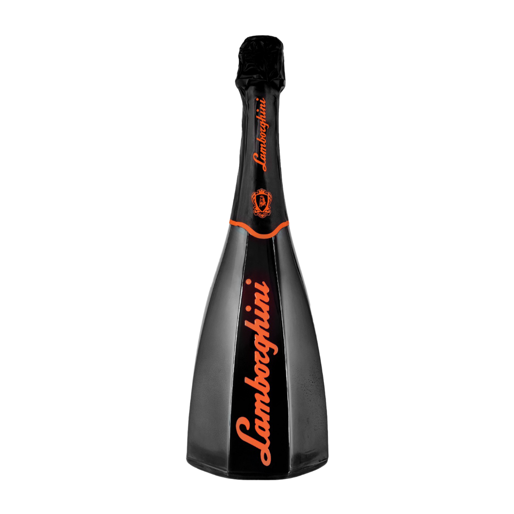 Wino musujące Lamborghini Ottagonale Brut Vino Spumante Orange letters 12% białe wytrawne 750 ml