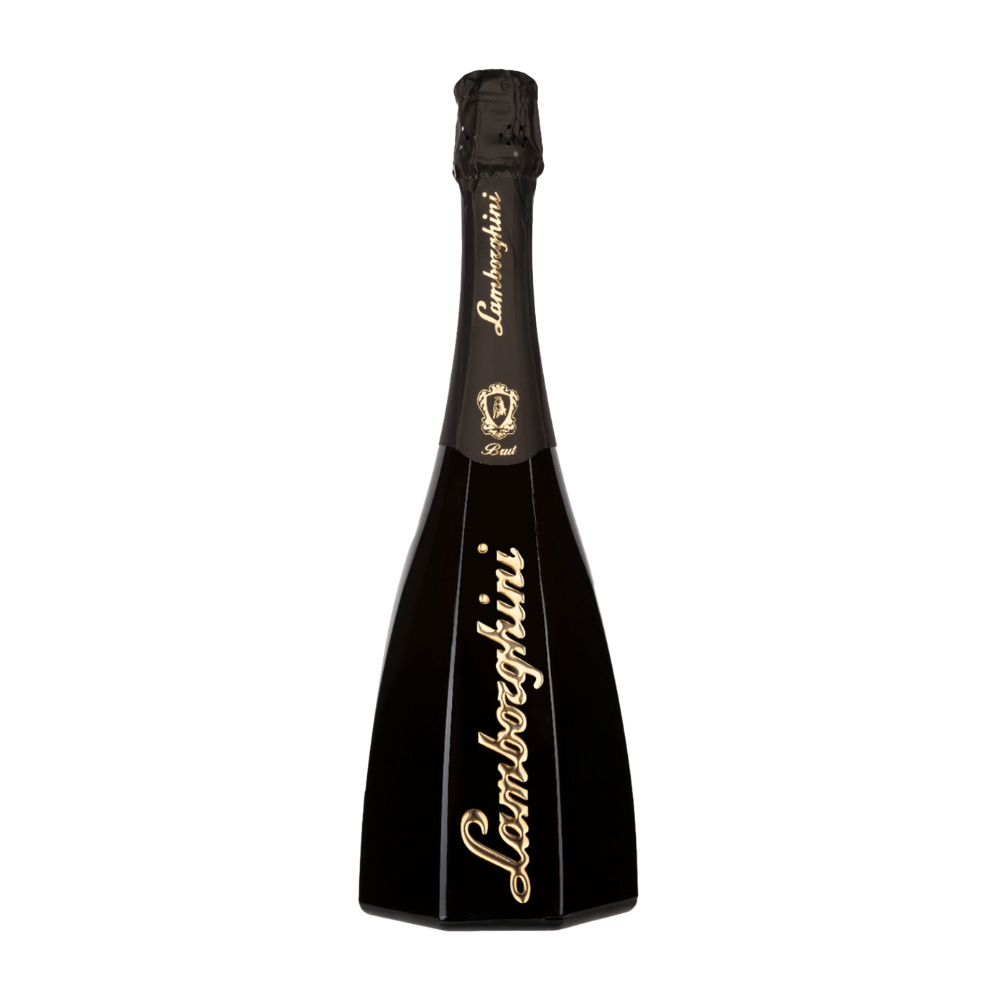 Wino musujące Lamborghini Ottagonale Brut Vino Spumante Gold letters 11,5% białe wytrawne 750 ml
