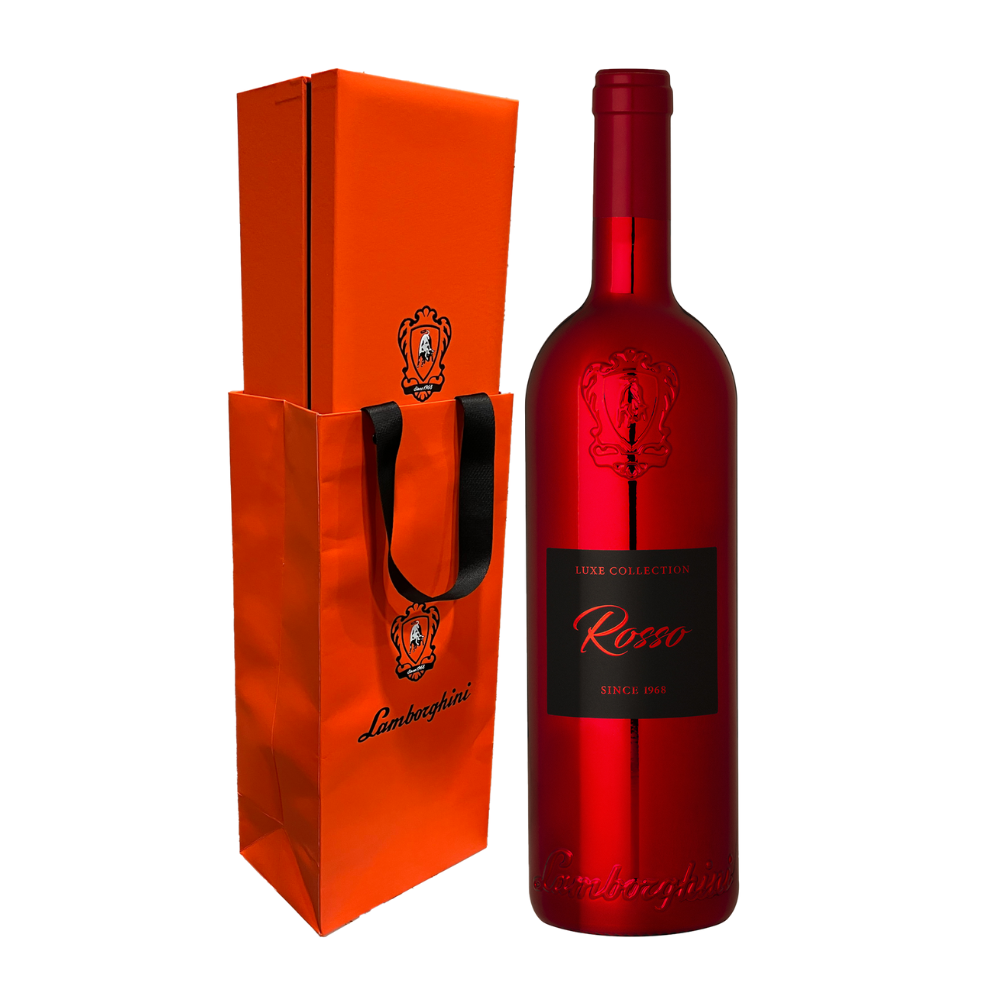 Wino Lamborghini Luxe Rosso Umbria IGT 13,5% czerwone wytrawne 750 ml kartonik