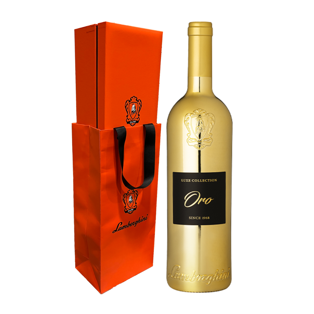 Wino Lamborghini Luxe Oro Rosso Umbria IGT 13,5% czerwone wytrawne 750 ml kartonik