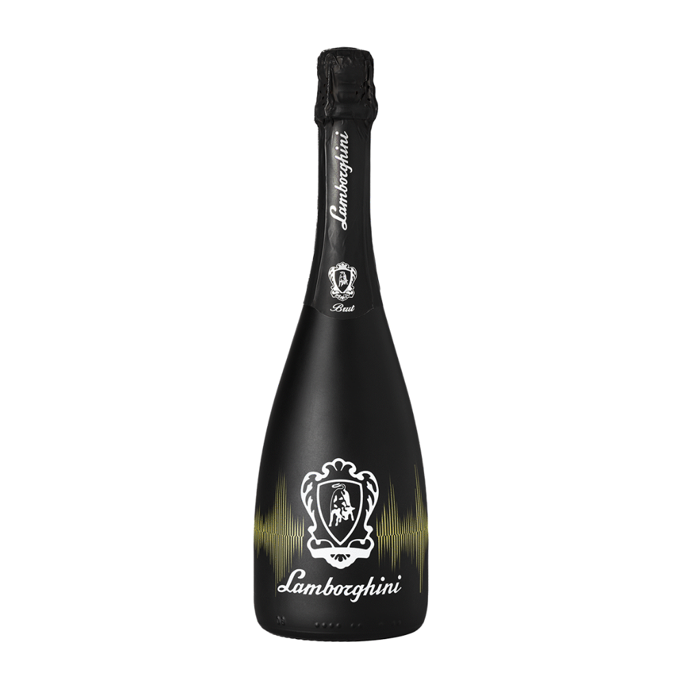 Wino musujące Lamborghini Brut Vino Spumante DJ 12% białe wytrawne 750 ml